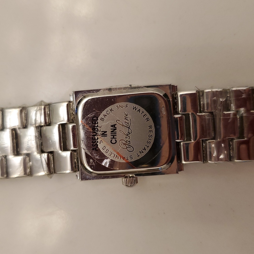 Jewels Checkmate Crystal Watch By Park Lane - Picture 4 of 6